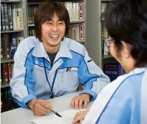 仕事の様子