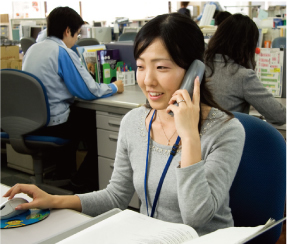 仕事の様子