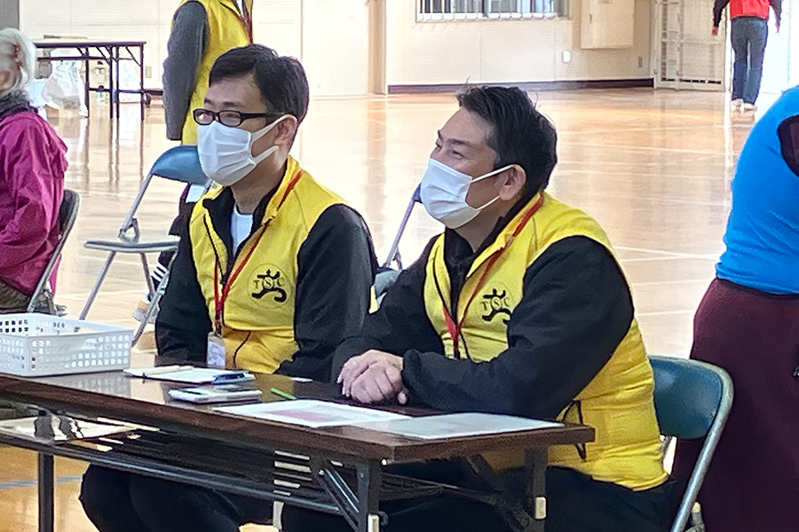 運営サポートの様子